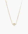 Pavé Diamond Evil Eye Necklace