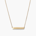 Engravable Bar Necklace