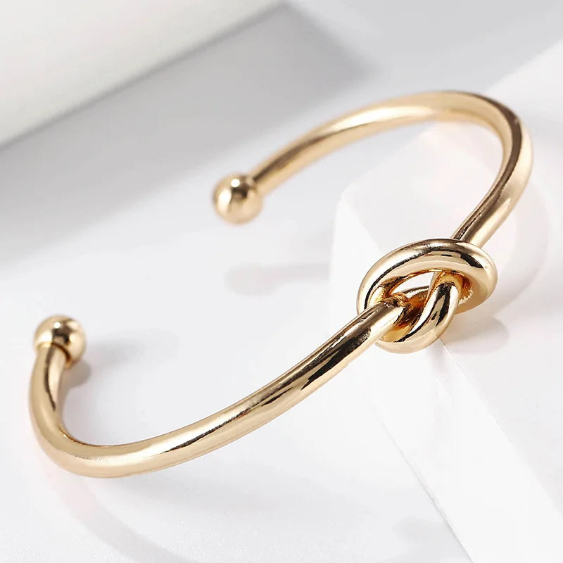 Vintage Twist Steel Bracelet