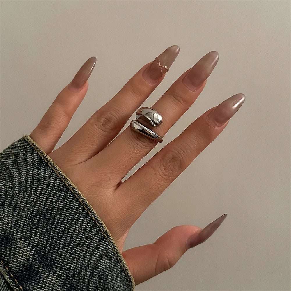 Chunky Twist Metal Cuff